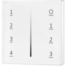Optonica - 4 Zones Single Colour Remote - Télécommande led Blanche Dimmable 86x86x13.5mm - DC12V IP20
