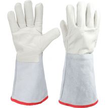 Eosnow Gants cryogéniques de travail de gant de protection de traitement d'azote liquide de GNL de 40 cm de long