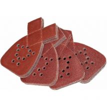 40 feuilles abrasives pour souris pour ponceuse Black and Decker Detail Palm Sander Tous les grades 40 Mixed Grit Pack 40 60 80 120 Grits 12 Holes