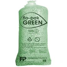 Flo-pak - 400 Liter das original bio Grün Verpackungschips Füllmaterial
