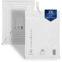 4000 Luftpolster-Versandtaschen E5 E/5 240x275mm (Außenmaß) Weiß