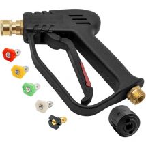4000 Psi Hochdruckreinigerpistole Mit 5 Wasserdüsenspitzen, Autoreinigungspistole