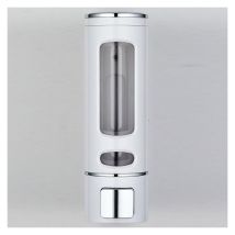 400ML & blanc-1 pièce, distributeur de savon mural, distributeur de savon manuel pour savon liquide, gel douche, shampoing-