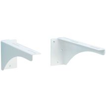 Staffe per lavabo fisso Classic – 401 – Lamiera UNI EN10111 DD11 25/10, Zincatura, Verniciatura – Certificazione TUV