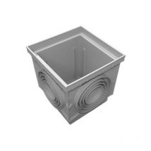 40/40 cm Regard évacuation monobloc en polypropylène Jardiboutique