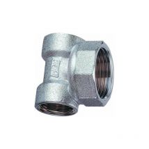 Raccordo finale cromato per collettori con doppio attacco radiale far 4060 1/2' x 1/2' - 1'