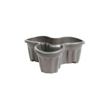 40cm 3 Cell Plastic Planter 6L