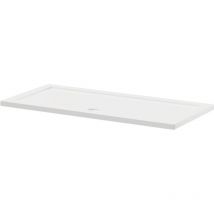 Pearlstone 1500mm x 700mm x 40mm Rectangular Shower Tray - White - Wholesale Domestic