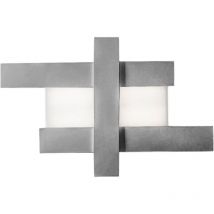 40W LED-Wandleuchte im modernen Design - Geometrische Stahlstruktur, 3000K warmes Licht, 2620lm, Breite 84 cm, IP20