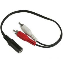 419004 Adaptateur 2 rca - Jack 3.5 mm - APM