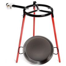 Vaello Campos - 42 Cm Paella-geschirrset + 30 Cm 3-bein-wärmer 658849
