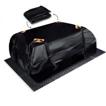 Tonchean - 420D Outdoor Car Roof Bag Outdoor Luggage Bag Outdoor Camping Car Roof Storage Bag + Anti-slip Mat