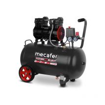 425563] Compresseur d'air Mécafer Power'n silent 50L 2Hp 8bar avec 2 roues