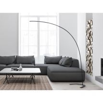 Led Bogenlampe shanghai dimmbar, 200cm Ausladung, Metall schwarz