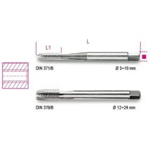 428fp - 16x2 trou traversant machine hss mâle grand pas - Beta