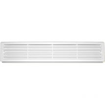 Przybysz - 430x76mm Blanc Interne Porte Plastique Grille Ventilation Rectangle Évent