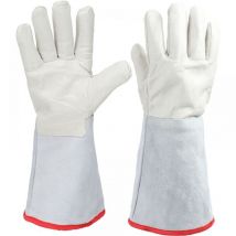 45 cm de long cryogénique lng traitement de l'azote liquide gant de protection travail cryo gants