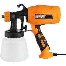 Sjqka - 450–550 w, 900 ml, leistungsstarkes kabelloses elektrisches Farbsprühgerät für Auto und Zuhause, ideal für Zäune, Schränke, Wände und Möbel.