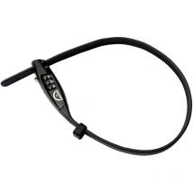 45cm Kombi-Stahlkabelbinder mit 1cm Edelstahlkern, blau