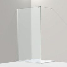 Parete Laterale Autoportante Koralle WalkIn S800 WW – Altezza 2000 mm – Installazione Vasca 1390-1405 mm