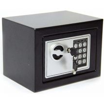 Briefness - 4.6L digital steel safe electronic security home office money cash safety box 2 keys