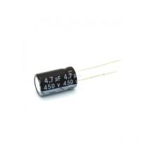 Elite - 4,7uF 450Vdc Condensador Electrolitico Radial