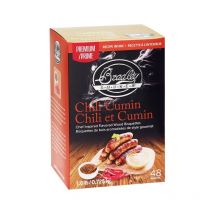 Pack 48 Bisquettes de fumage Bradley Smoker Chili Cumin