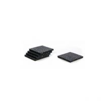 Sud Bois - 48 Cales Caoutchouc 90x60x8mm pour Terrasse Bois