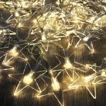 48er Led-sternenkette Innen Und Außen Warmweiß-mlk012w
