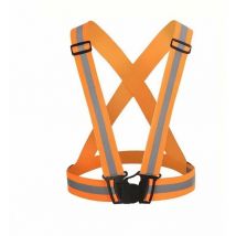 Vêtements de haute visibilité Gilet Réfléchissant, Haute Visibilité Gilet de Sécurité Réfléchissant Réglable Elastique Gilet de Sécurité Harnais,