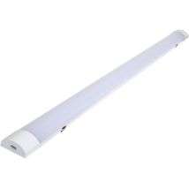 48W Réglette led extra plate Line Luminaire led étanche tubes led interconnectable traversante Blanc Neutre IP65 Plafonnier led 150cm