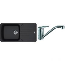 Franke - Onyx-spülenpaket + chrom-mischbatterie 490221