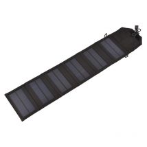 Jalleria - lifcausal - Chargeur Solaire Portable 10.5W Pliable avec Panneau usb - Alimentation Solaire Nomade et Sortie usb Intégrée