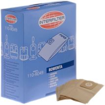 Ersatzteil - Schachtel mit 8 Papierbeuteln - - rowenta, karcher Aquavac hoover, chromex, delonghi, firstline, hitachi, neva, calor, shop vac,