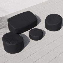4er Pack Schutzhüllen Für Terrassenmöbel 600d Wasserfest Uv-beständig Wetterbeständig, Passend Für Alle Standardmöbel