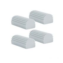 Ymyny - 4er-Pack Schwämme, Nassreinigungsschwämme zum Reinigen von Glasjalousien, Reinigungsbürsten und Fettflecken auf schmutzigen Regalen und Ecken