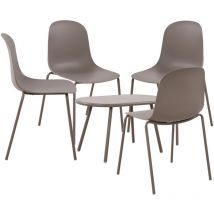CLP - 4er Sitzgruppe Veldin taupe