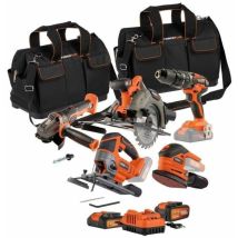 Set Elektrowerkzeuge Dual Power Orange 20 Volt