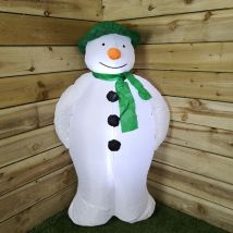 The Snowman Inflatable Figure LED Decoration Garden Outdoor Christmas 120cm