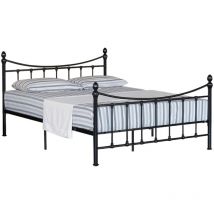 5ft Metal Bed Frame in Black