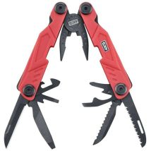 4k5 Tools Mt 400 Multitool Large 600.400a Couteau Multifonction Avec Étui Rouge, Noir