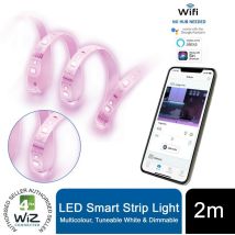 4lite - WiZ Connected Multicolour led Strip Light WiFi & Bluetooth Extension Kit