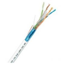 Cable réseau - catégorie 6a - utp - lsoh-fr - 4 paires - couronne de 50 mètres - ivoire - dca Acome r7291ac50