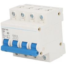Ej.life - 4P Miniature Disjoncteur Maison Disjoncteur Protection din Rail Mount pour La Maison 400V 20A