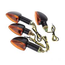 Ensoleille - 4pcs 12V Moto Velo Ampoule Ambre Avant et Arriere Clignotant Voyant, modele: 29