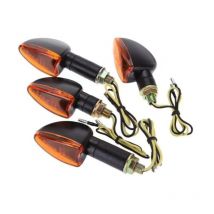 Basetbl - 4pcs 12V Moto Velo Ampoule Ambre Avant et Arriere Clignotant Voyant, modele: 29
