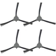 4-teiliger Ersatz-Seitenbürsten, kompatibel mit Cecotec Conga 2290 ultra Roboter-Staubsauger, Ersatzteile, Zubehör, Anti-Wicklungs-Design
