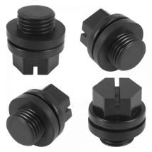 Cyslmuk - 4pcs Drain Plug with O-Ring, Pump Plug, Swimming Pool Filter SPX1700FG, Pool Pump Hose Plug