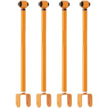 4pcs Einstellbar Hinten Untere Obere Querlenker Querstrebe for BMW E36 E46 M3