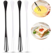 Thsinde - 4pcs Kitchen Whisk Ball Whisk Manual Egg Beater Manual Whisk Manual Stirrer Cooking Egg Whisk Manual Kit Professional Egg Beater for